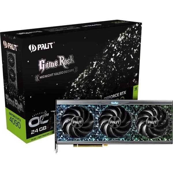 Palit GameRock OC GeForce RTX 4090 24GB GDDR6X Silver / Black image
