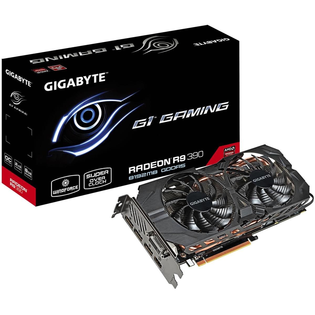 Gigabyte SOC Radeon R9 390 8GB GDDR5 Black image