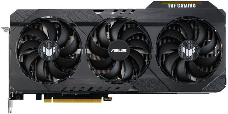Asus TUF GAMING OC GeForce RTX 3060 Ti 8GB GDDR6 Black main image