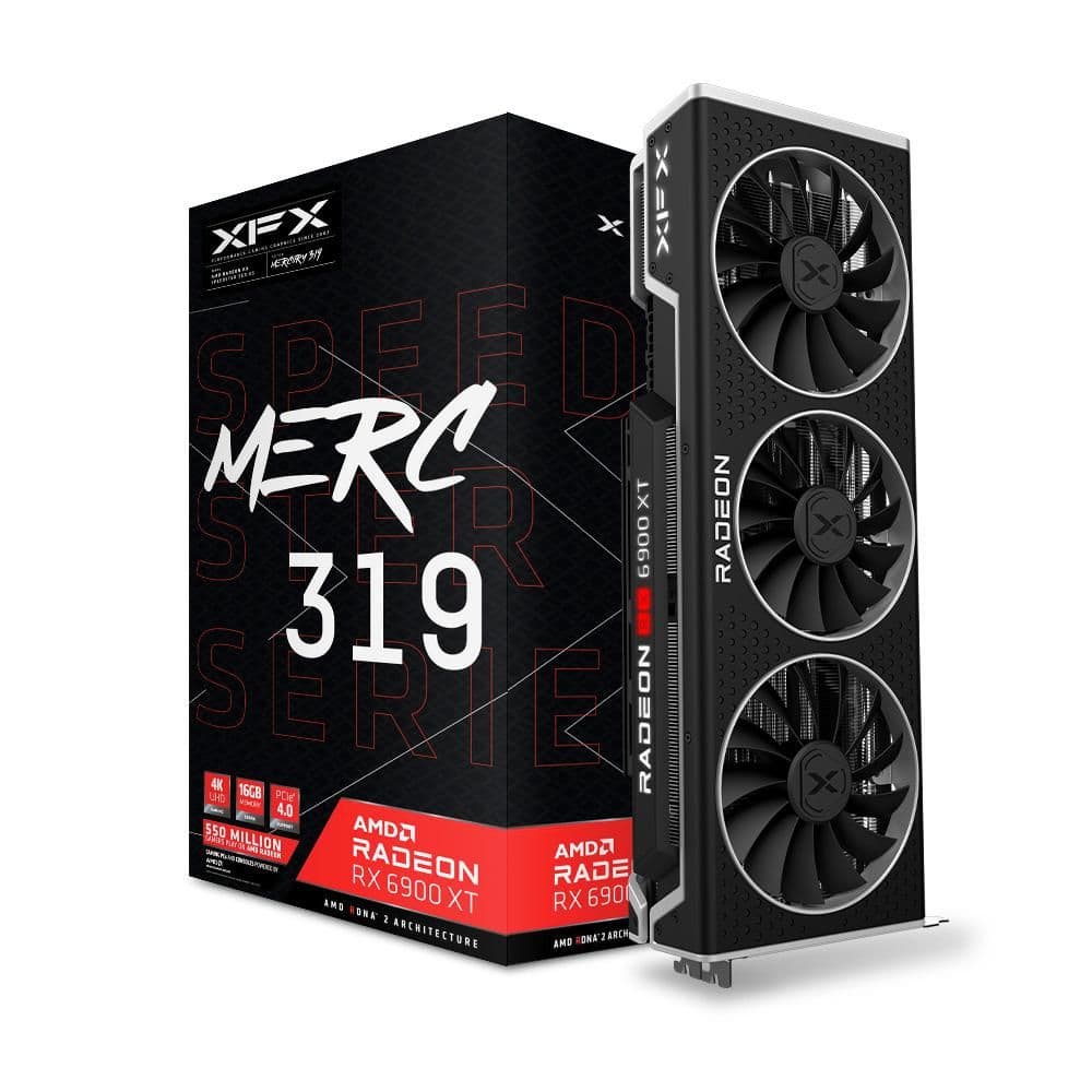 XFX Speedster MERC 319 Ultra Radeon RX 6900 XT 16GB GDDR6 Black image