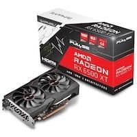 Sapphire PULSE OC Radeon RX 6500 XT 8GB GDDR6 Black / Red main image