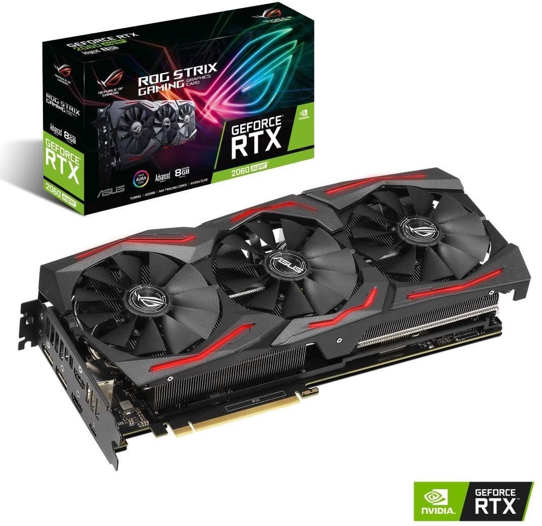 Asus GeForce RTX 2060 SUPER STRIX GAMING Advanced 8GB GDDR6 Black main image