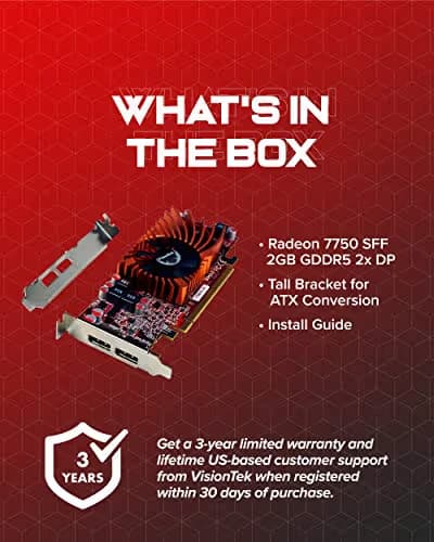 VisionTek SFF Radeon HD 7750 2 GB image