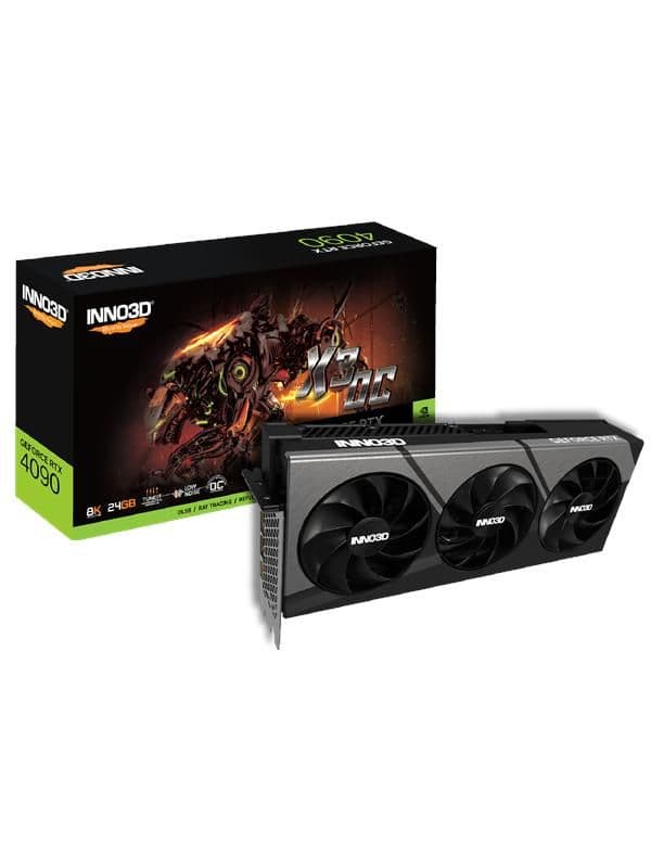 Inno3D X3 OC GeForce RTX 4090 24GB GDDR6X Black main image