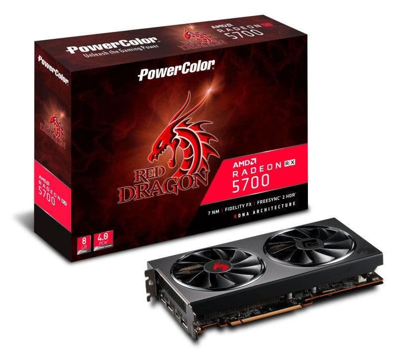 PowerColor Red Dragon Radeon RX 5700 8GB GDDR6 image