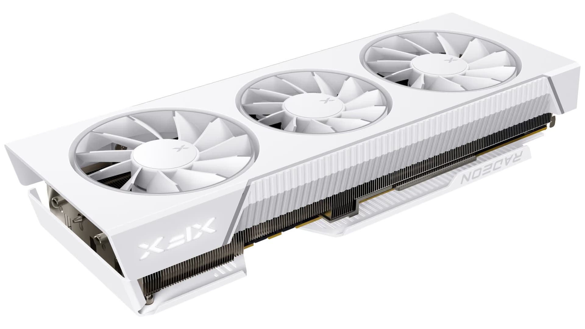XFX Quicksilver AMD Radeon RX 7900GRE Magnetic Air Gaming Graphics Card Arctic White image