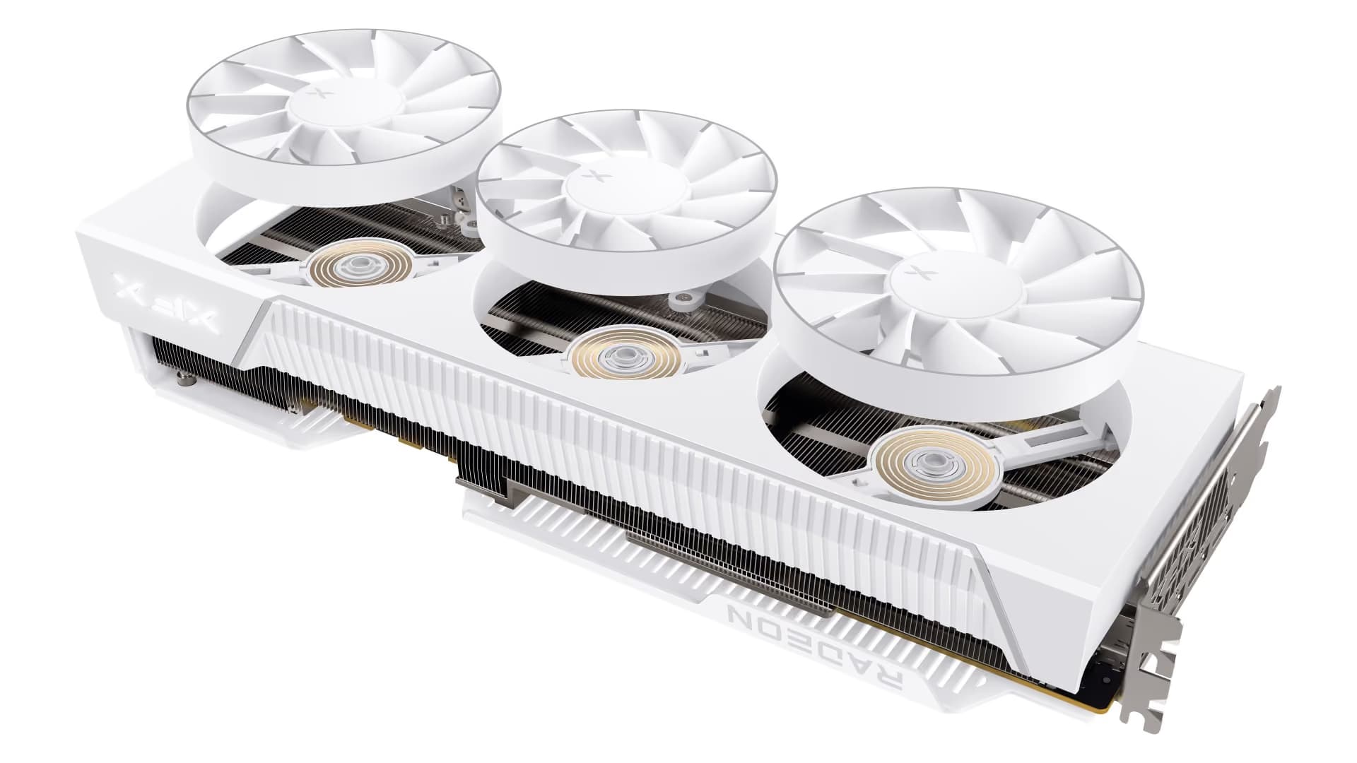 XFX Quicksilver AMD Radeon RX 7900GRE Magnetic Air Gaming Graphics Card Arctic White image