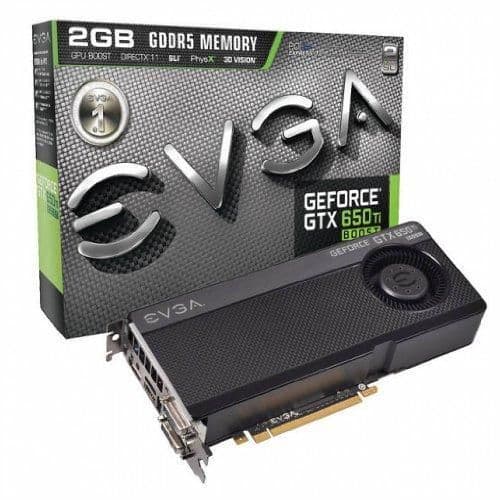 EVGA 02G-P4-3658-KR BOOST GeForce GTX 650 Ti Boost 2 GB image