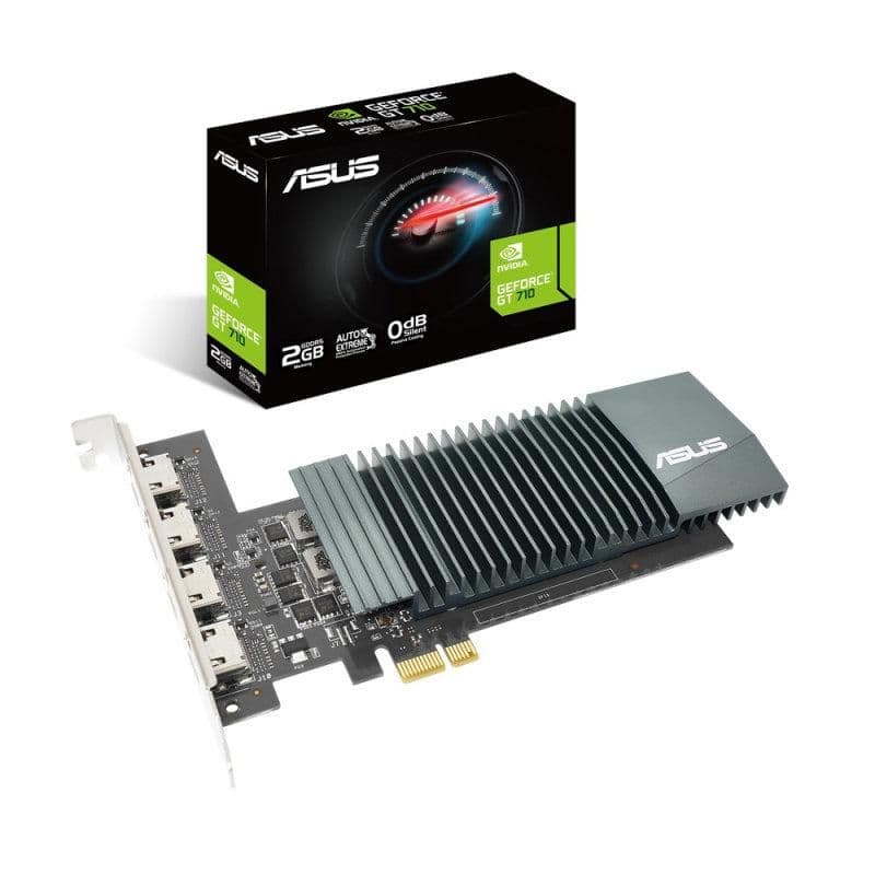 Asus GT710-4H-SL-2GD5 GeForce GT 710 2 GB PCIe x1 main image