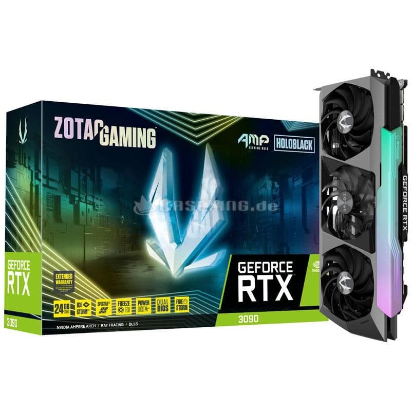 Zotac GAMING AMP Extreme Holo GeForce RTX 3090 24GB GDDR6X image