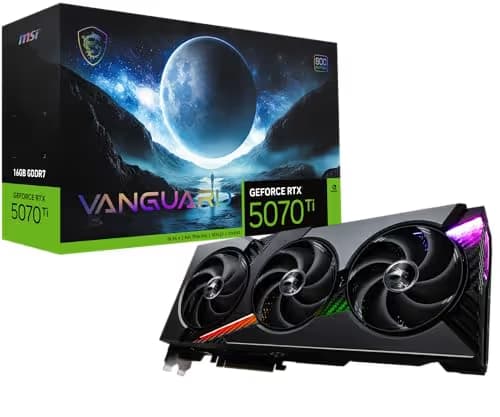 MSI VANGUARD SOC GeForce RTX 5070 Ti 16GB GDDR7 image