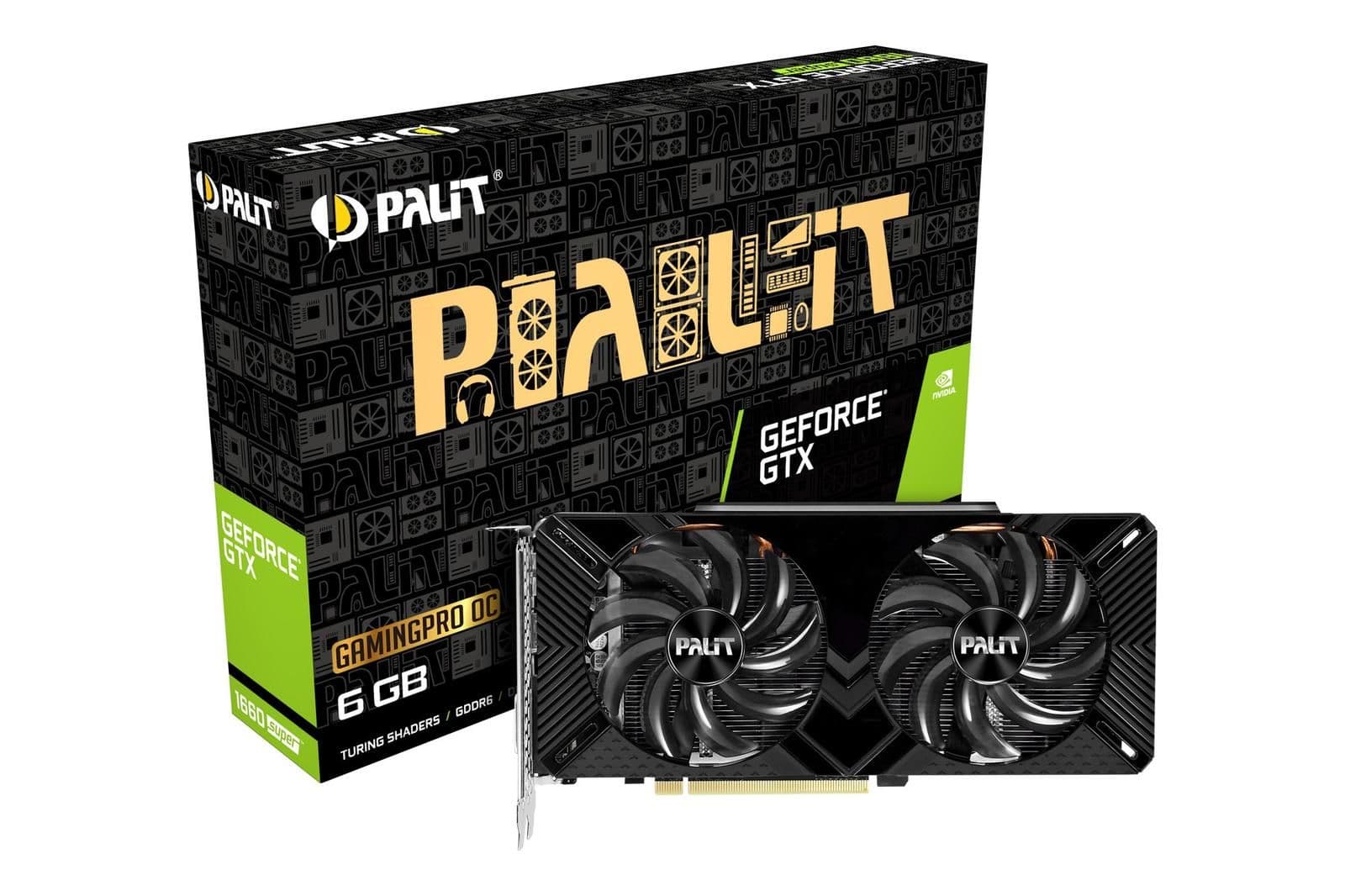 Palit GamingPro OC GeForce GTX 1660 SUPER 6GB GDDR6 main image