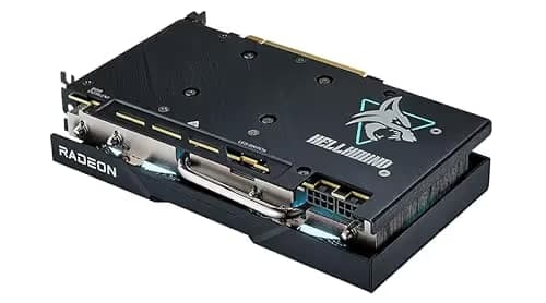 PowerColor Hellhound OC Radeon RX 7600 XT 16GB GDDR6 Black image