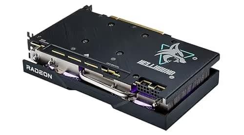 PowerColor Hellhound OC Radeon RX 7600 XT 16GB GDDR6 Black image