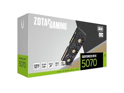 Zotac GAMING SOLID OC GeForce RTX 5070 12GB GDDR7 image