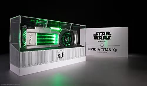 NVIDIA GeForce Titan Xp Star Wars Jedi Order Titan Xp 12GB GDDR5X Silver / Green image