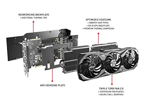 MSI GeForce RTX 2080 DUKE 8G OC GDDR6 image