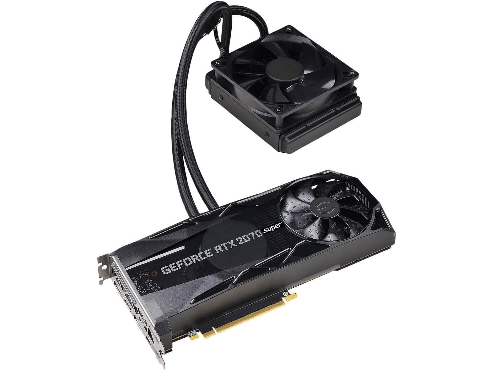 EVGA XC HYBRID GAMING GeForce RTX 2070 SUPER 8GB GDDR6 Black image