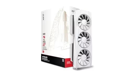 XFX Quicksilver AMD Radeon RX 9070XT White Gaming Edition 16GB GDDR6 image