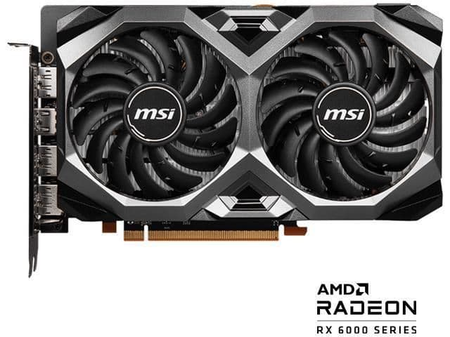 MSI MECH 2X 8G V1 Radeon RX 6600 XT 8GB GDDR6 Black / Silver main image