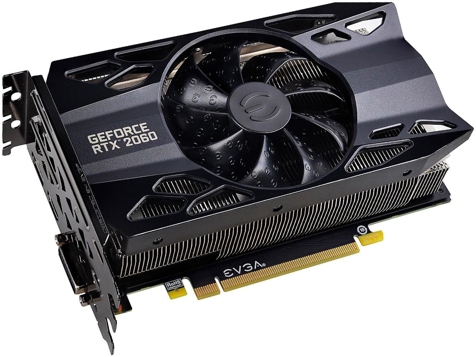EVGA GAMING GeForce RTX 2060 6GB GDDR6 Black / Silver image