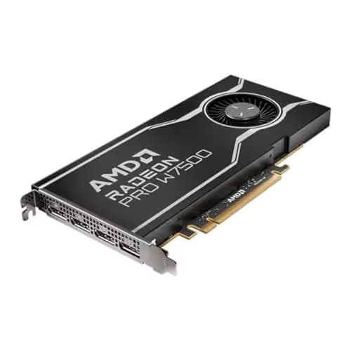 AMD Radeon PRO W7500 Black 8GB GDDR6 image