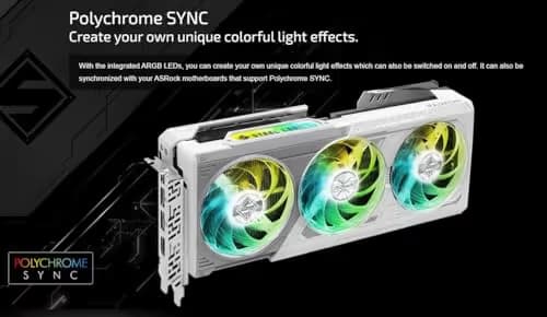 ASRock AMD Radeon RX 9070 XT Steel Legend 16GB GDDR6 image