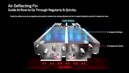 ASRock AMD Radeon RX 9070 XT Steel Legend 16GB GDDR6 image