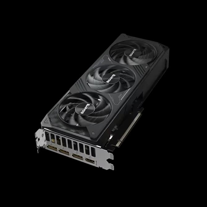 Gigabyte WINDFORCE SFF GeForce RTX 5070 12GB GDDR7 Black image