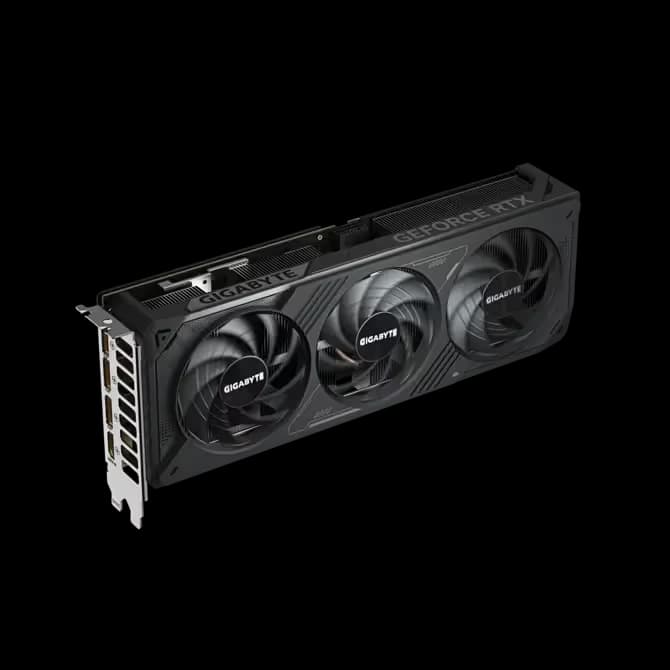Gigabyte WINDFORCE SFF GeForce RTX 5070 12GB GDDR7 Black image