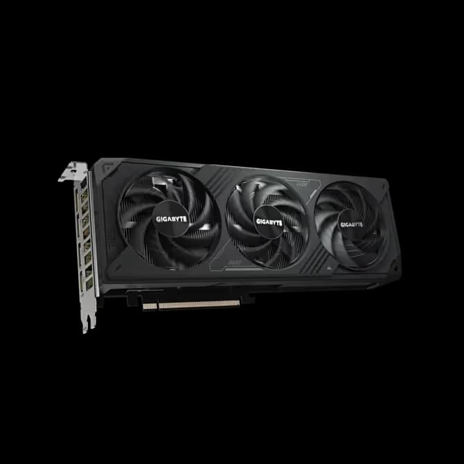 Gigabyte WINDFORCE SFF GeForce RTX 5070 12GB GDDR7 Black image