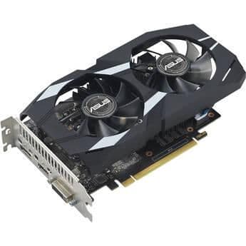 Asus DUAL EVO GeForce GTX 1650 G6 4GB GDDR6 Black / White image