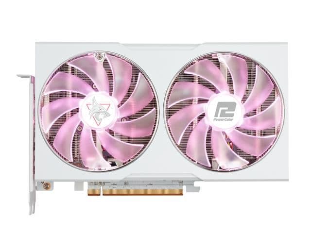 PowerColor Hellhound Sakura Radeon RX 6650 XT 8GB GDDR6 White / Pink main image