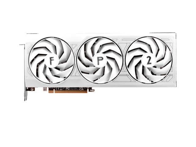 Sapphire Radeon RX 7700 XT PURE Frostpunk 2 Edition 12GB GDDR6 White image
