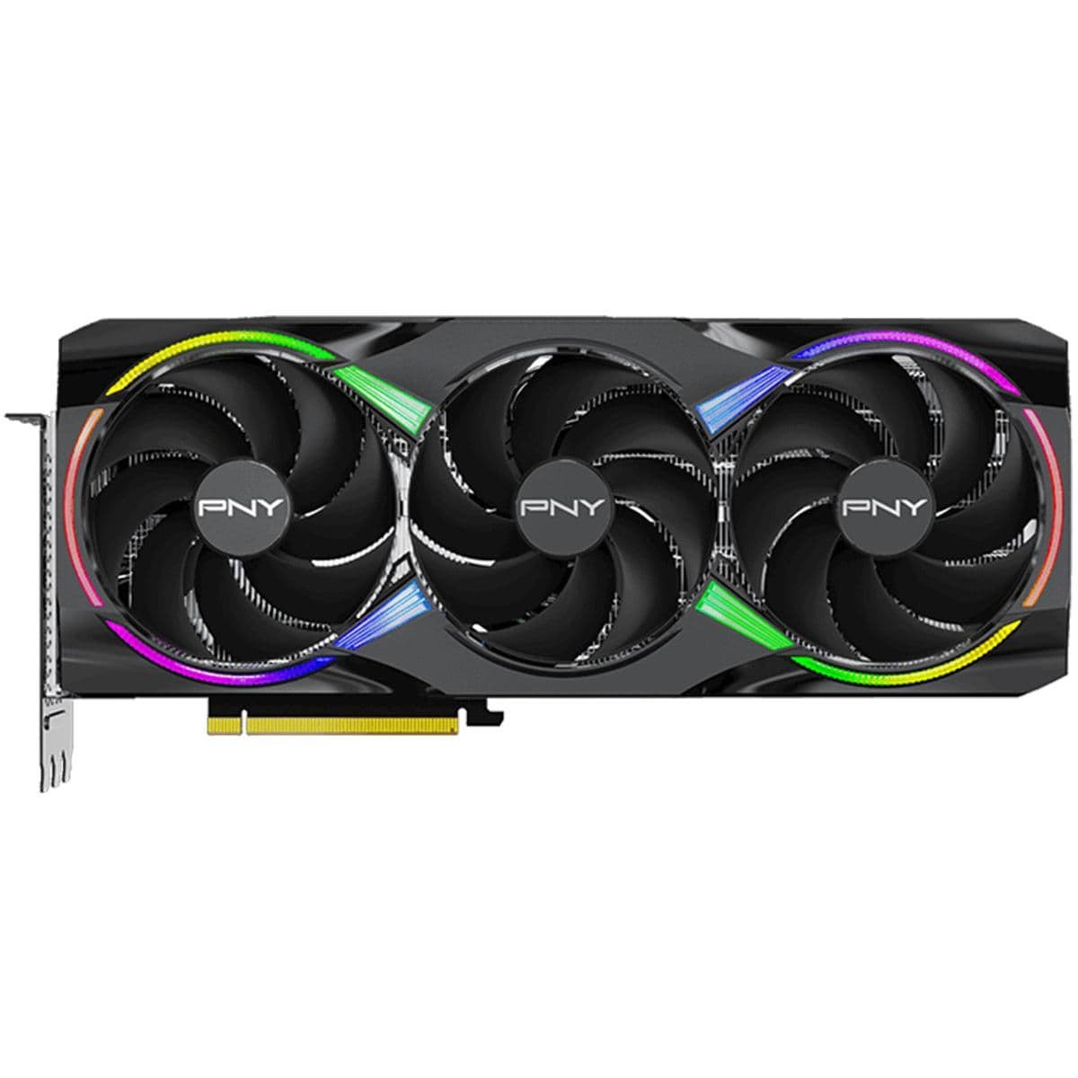 PNY ARGB EPIC-X RGB GeForce RTX 5080 16GB GDDR7 Black image