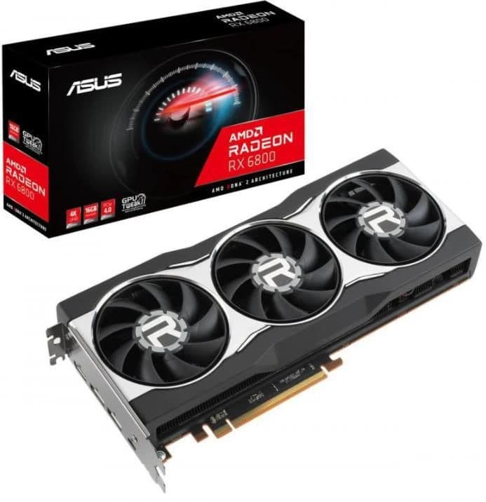 Asus Blue / Silver Radeon RX 6800 16GB GDDR6 Blue / Silver image