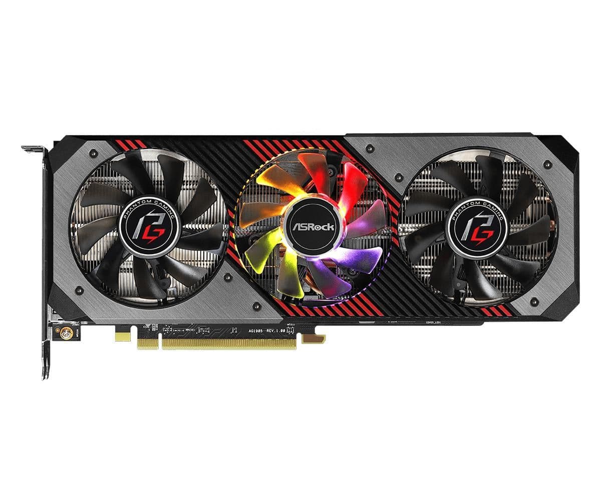 ASRock Phantom Gaming D OC Radeon RX 5700 XT 8GB GDDR6 Black / Red image