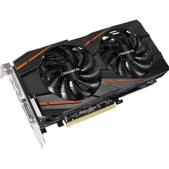 Gigabyte GAMING Radeon RX 480 8GB GDDR5 Black Orange image