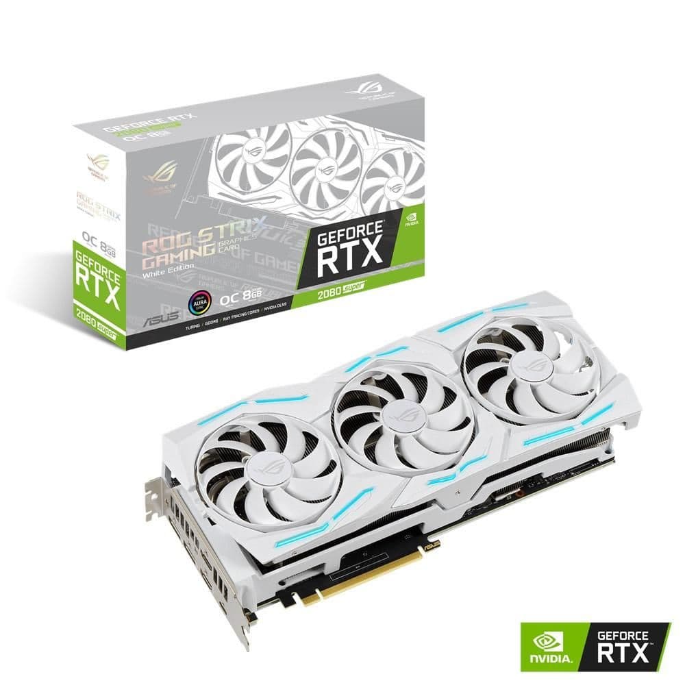 Asus STRIX GAMING OC GeForce RTX 2080 SUPER 8GB GDDR6 White image