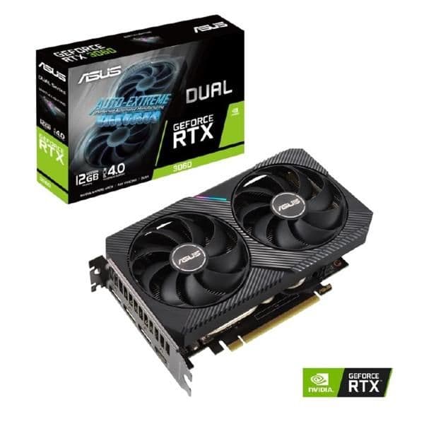 Asus DUAL GeForce RTX 3060 12GB 12 GB main image