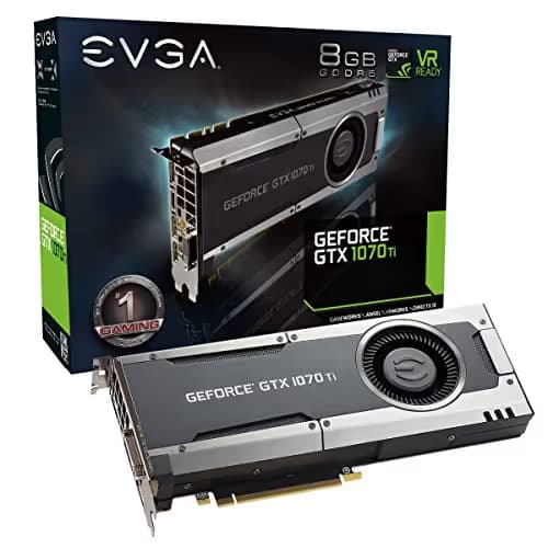 EVGA GAMING GeForce GTX 1070 Ti 8GB GDDR5 Silver / Black image