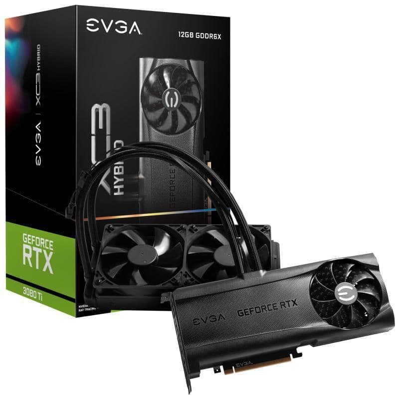 EVGA XC3 ULTRA HYBRID GAMING GeForce RTX 3080 Ti 12GB GDDR6X Black main image