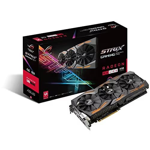 Asus ROG STRIX Radeon RX 480 8GB GDDR5 Black image