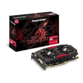 PowerColor Radeon RX 580 Red Dragon 8GB GDDR5 Black / Red main image