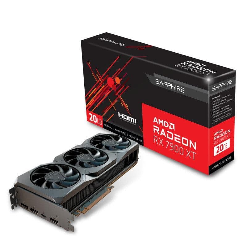 Sapphire Radeon RX 7900 XT Radeon RX 7900 XT 20GB GDDR6 Black main image