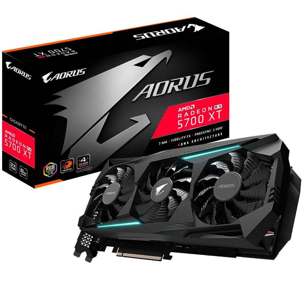 Gigabyte AORUS Radeon RX 5700 XT 8GB GDDR6 Black image