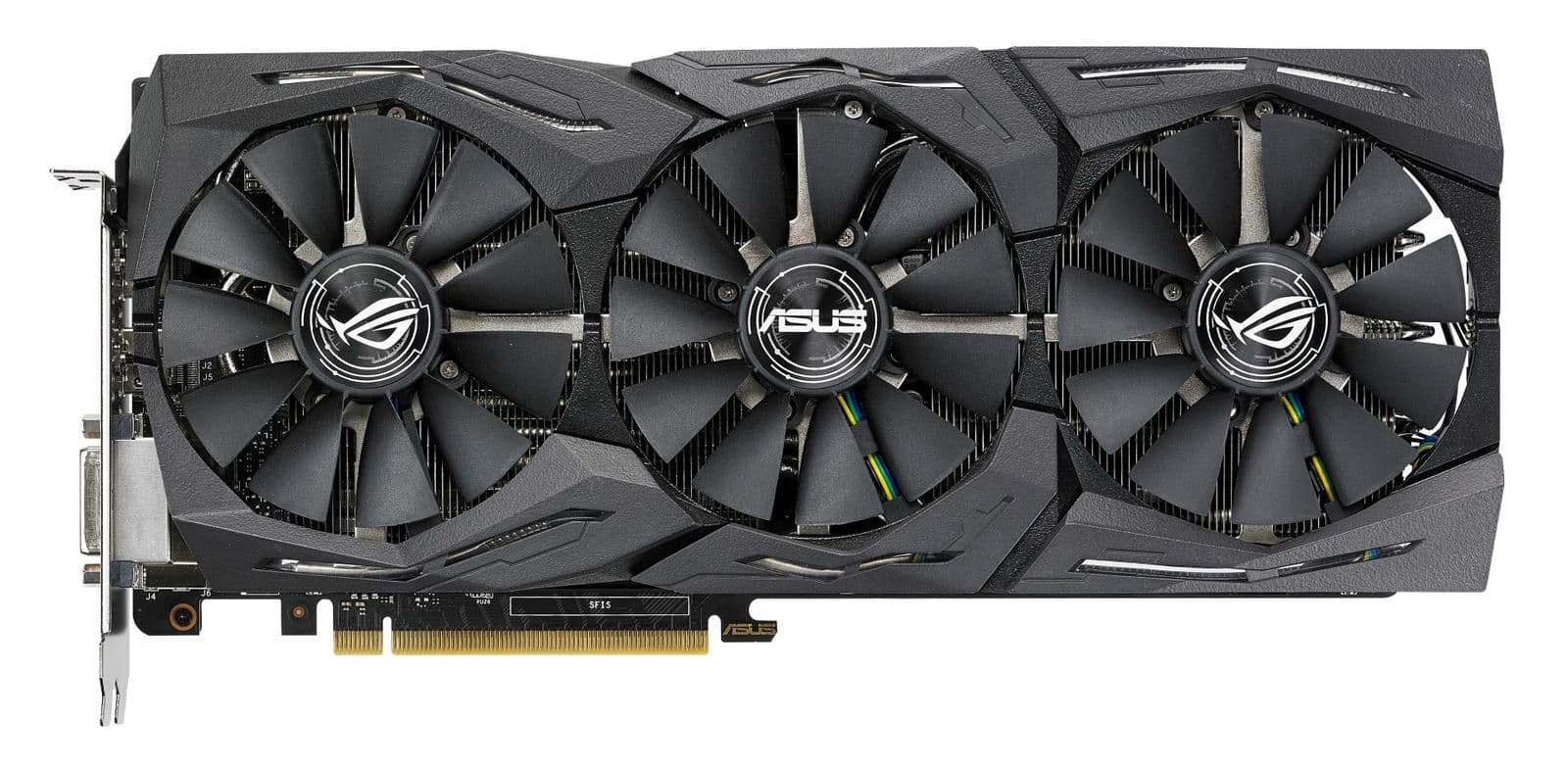 Asus STRIX GAMING GeForce GTX 1080 Ti 11GB GDDR5X Black main image