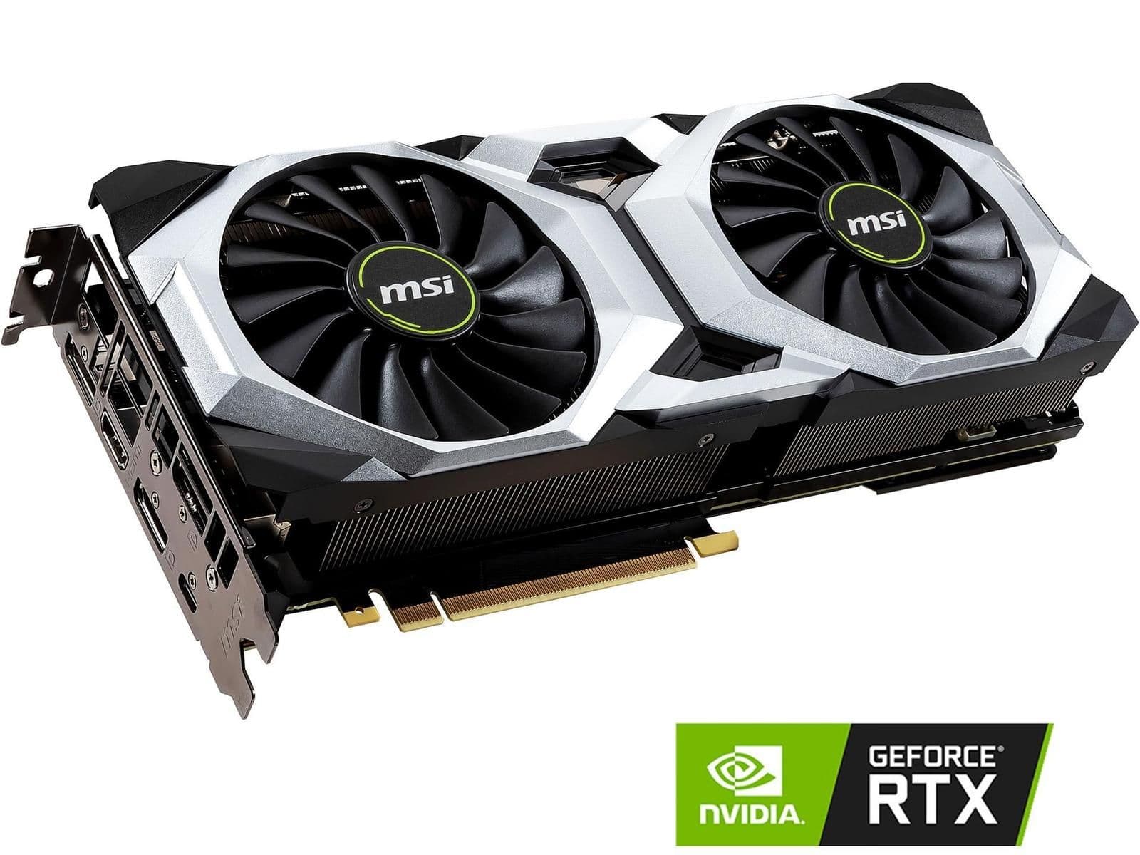 MSI VENTUS OC GeForce RTX 2080 Ti 11GB GDDR6 Silver / Black image