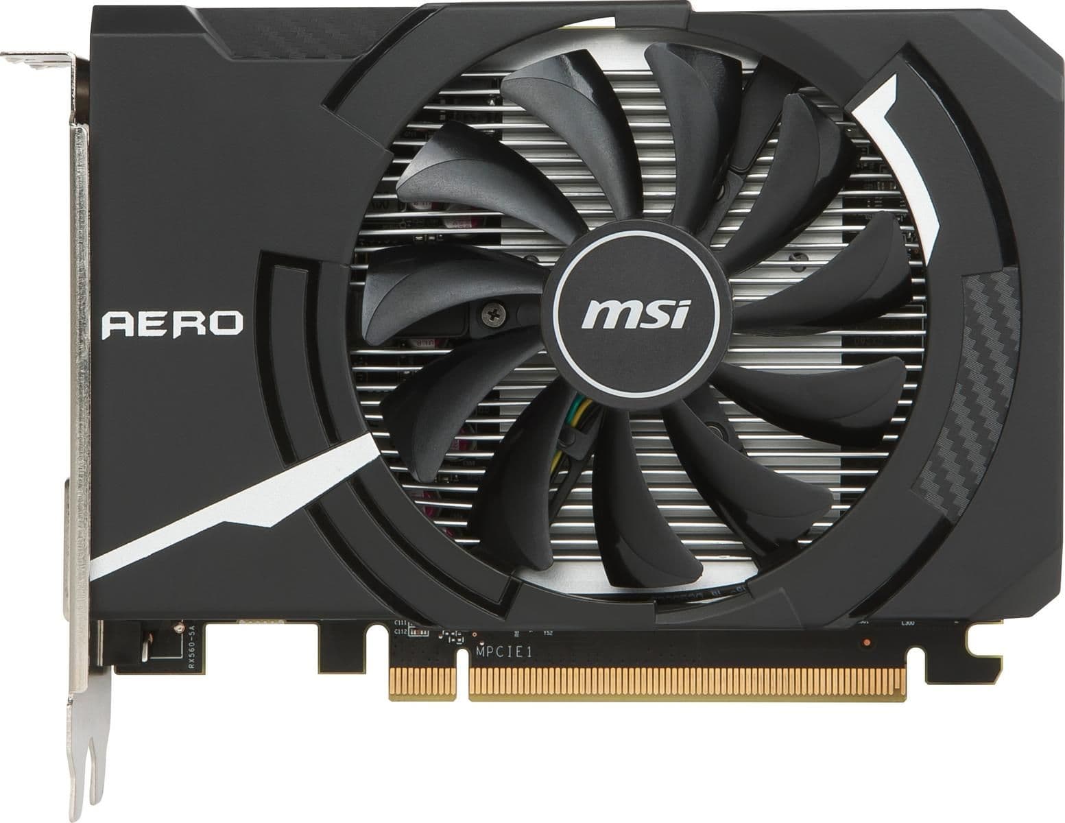 MSI AERO ITX Radeon RX 560 - 1024 4GB GDDR5 Black / White image