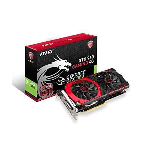 MSI GAMING GeForce GTX 960 4GB GDDR5 Black / Red main image